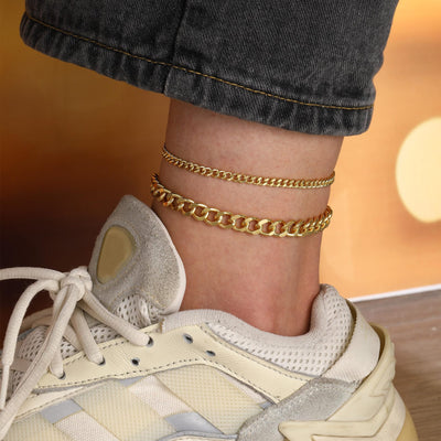 Cuban Link Anklet