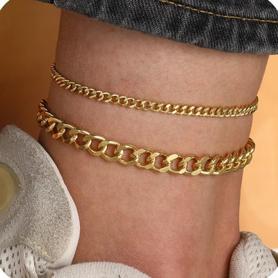 Cuban Link Anklet
