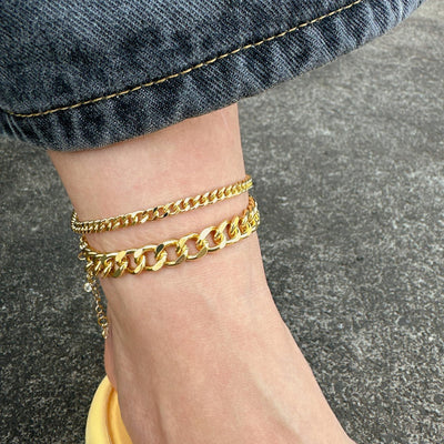 Cuban Link Anklet