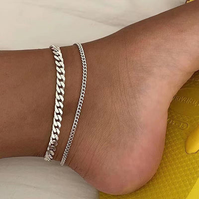 Cuban Link Anklet